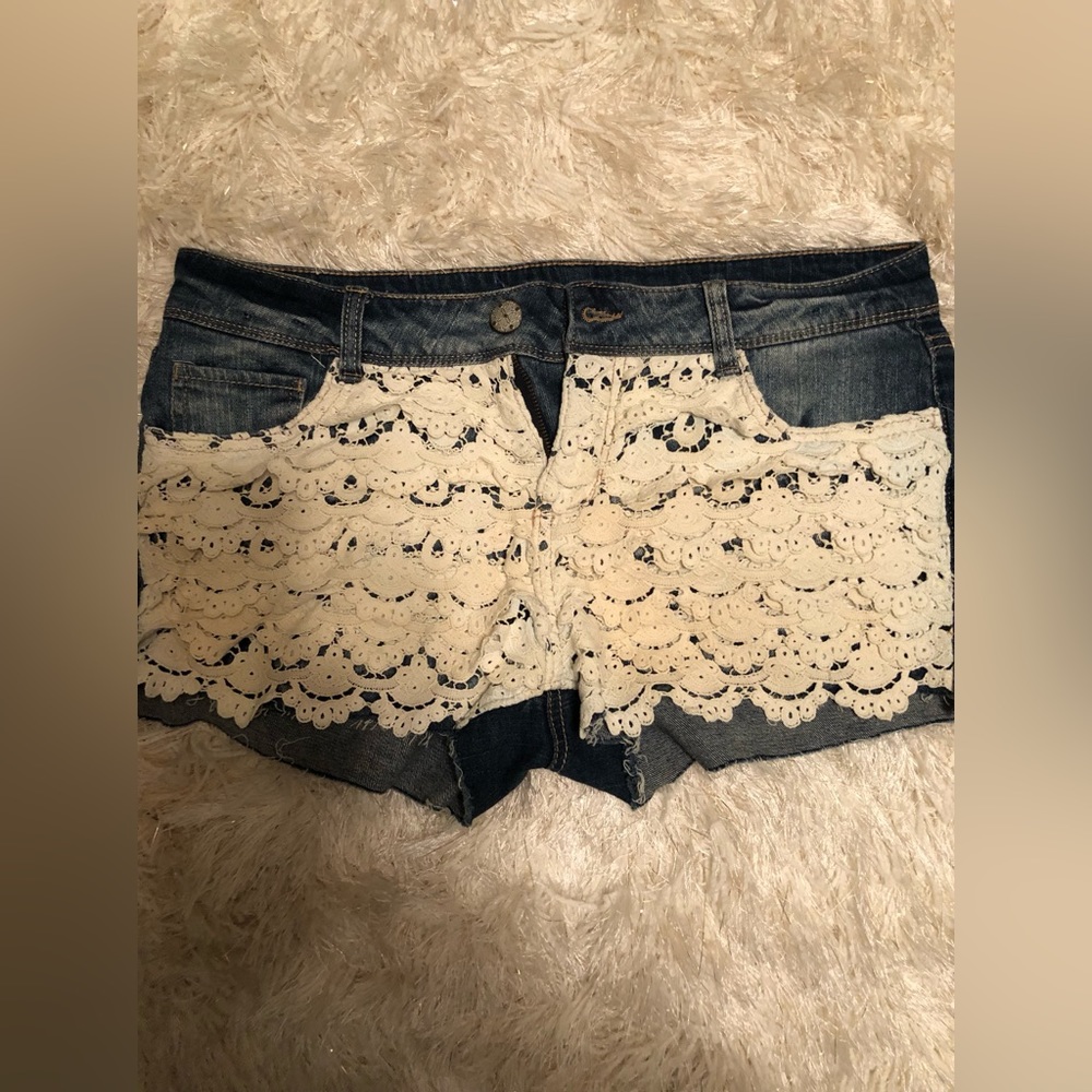 vintage cute boho shorts too cute!